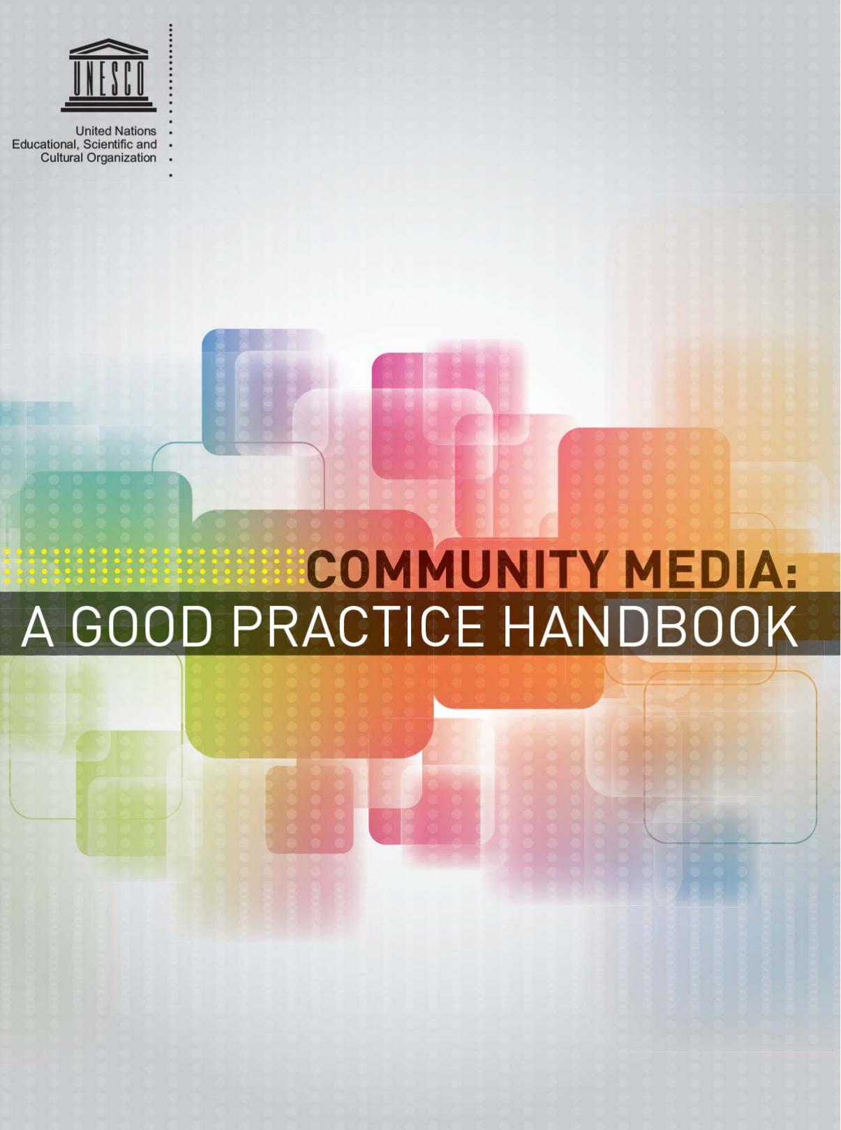 Community Media A Good Practice Handbook